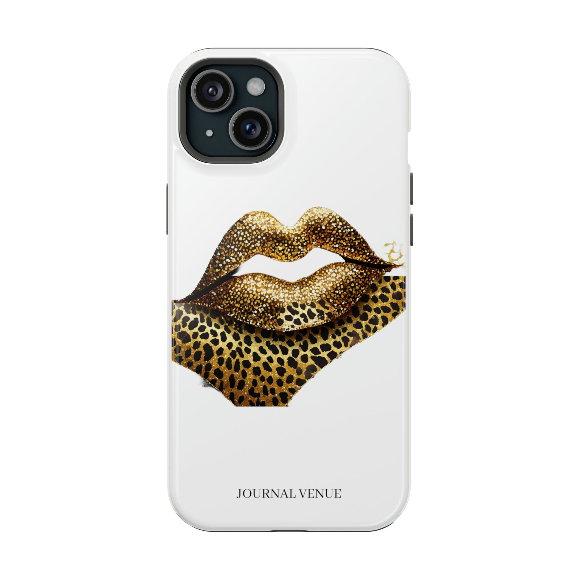 Cute Leopard Glitter Lip Iphone Cases - JOURNAL VENUE