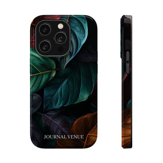 Colourful Leaves Wallpaper Iphone Cases  - JOURNAL VENUE