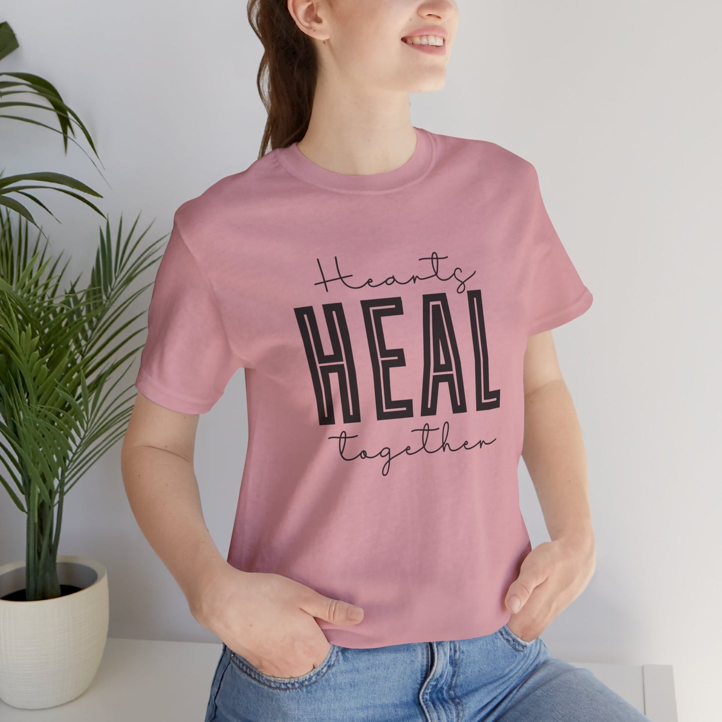 Hearts Heal Together Short Sleeve T-Shirt