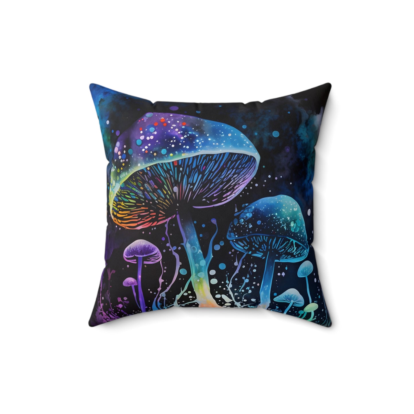 Cute Wild Mushroom Square Pillow - JOURNAL VENUE