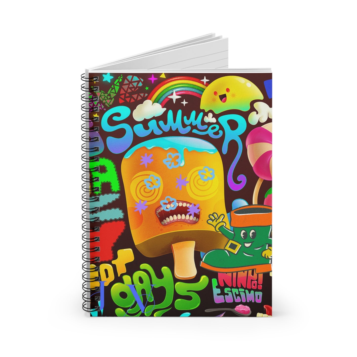 Cute Spiral Notebooks  For Kids - JOURNAL VENUE