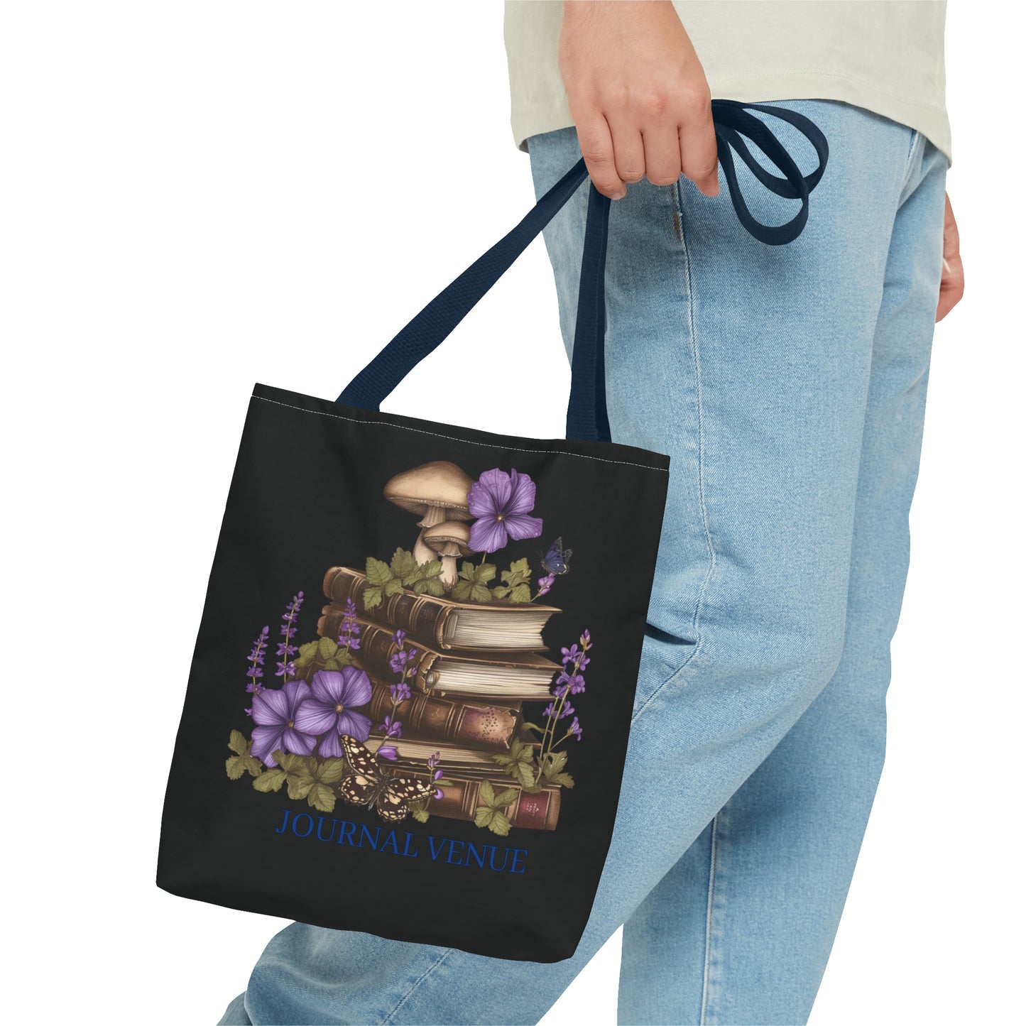 Bookworm Shopping Tote Bag - JOURNAL VENUE