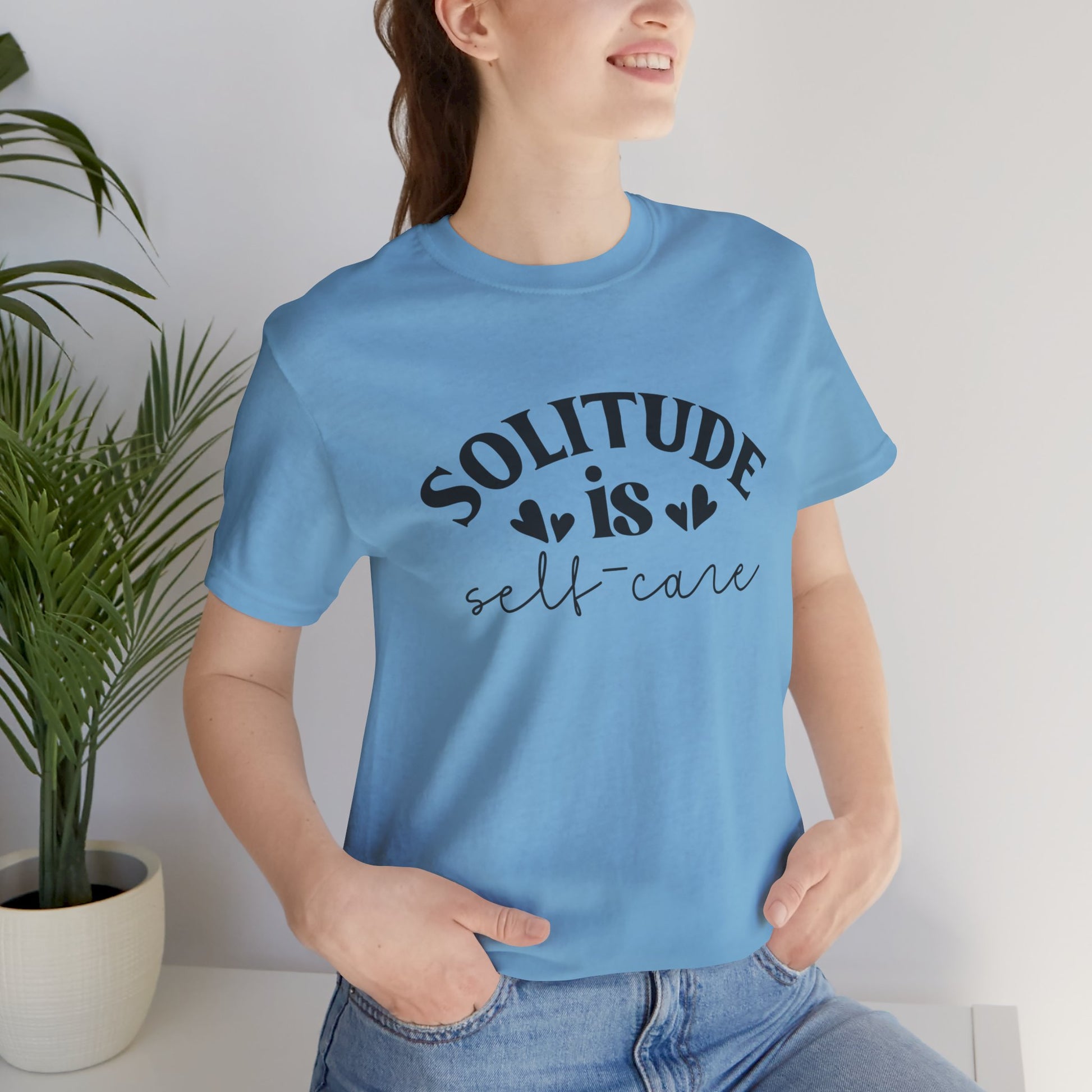 Solitude is Self Care T-Shirt - JOURNAL VENUE