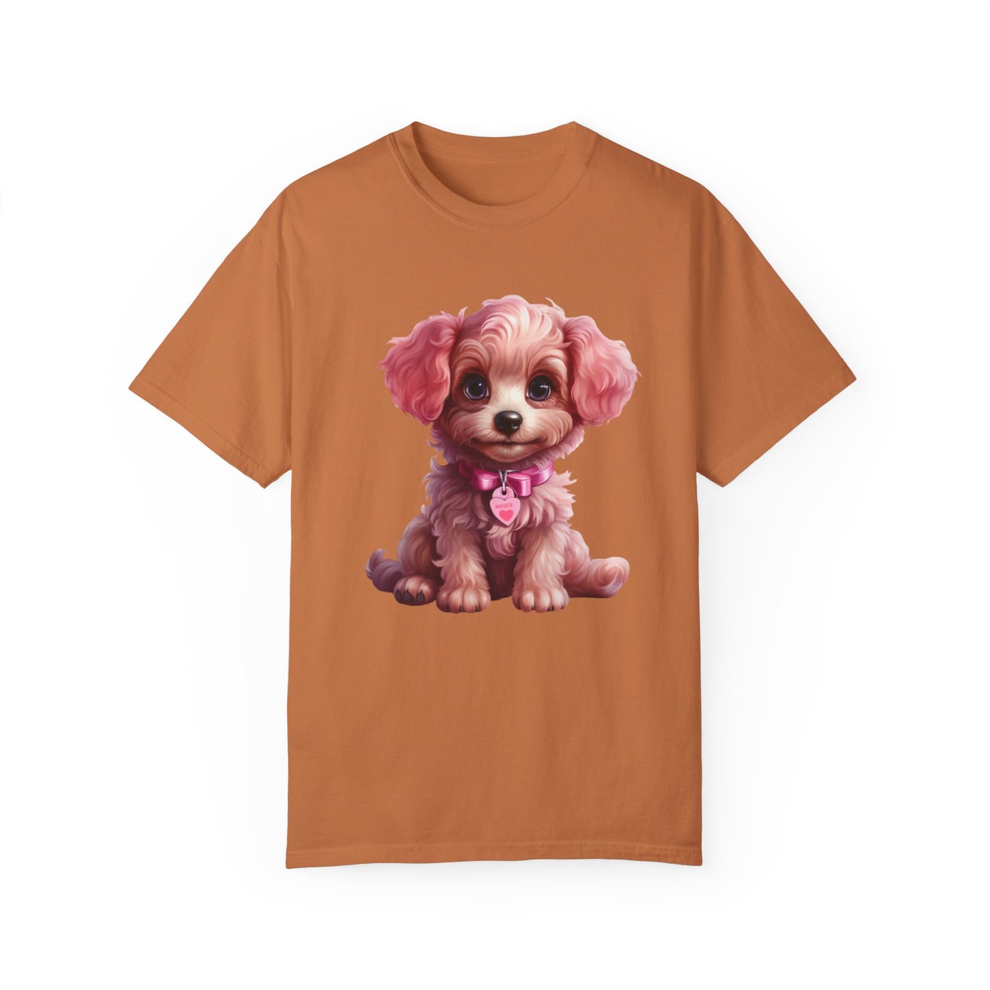 Pink Poodle Comfort Colors T-shirt - JOURNAL VENUE