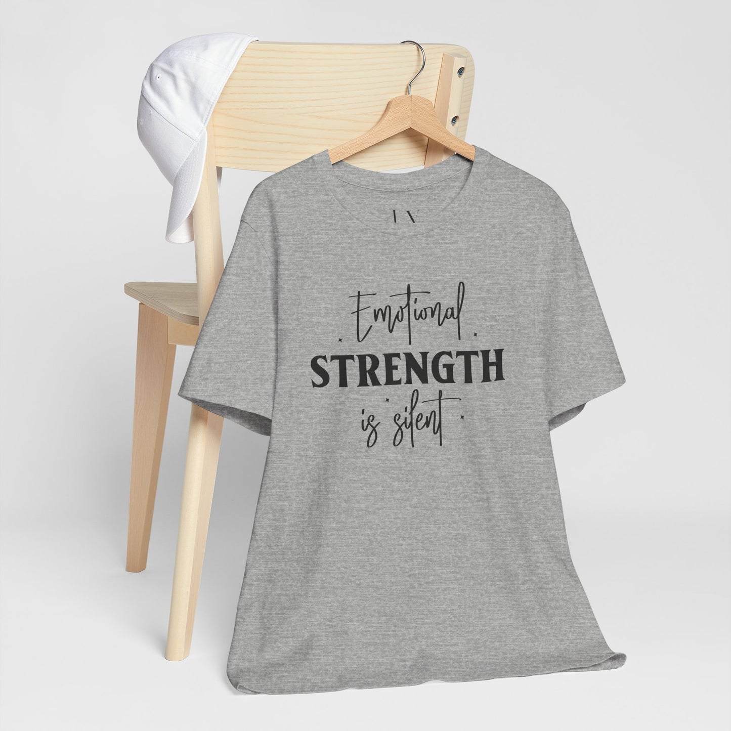 Emotional Strength is Silent T-Shirt - JOURNAL VENUE