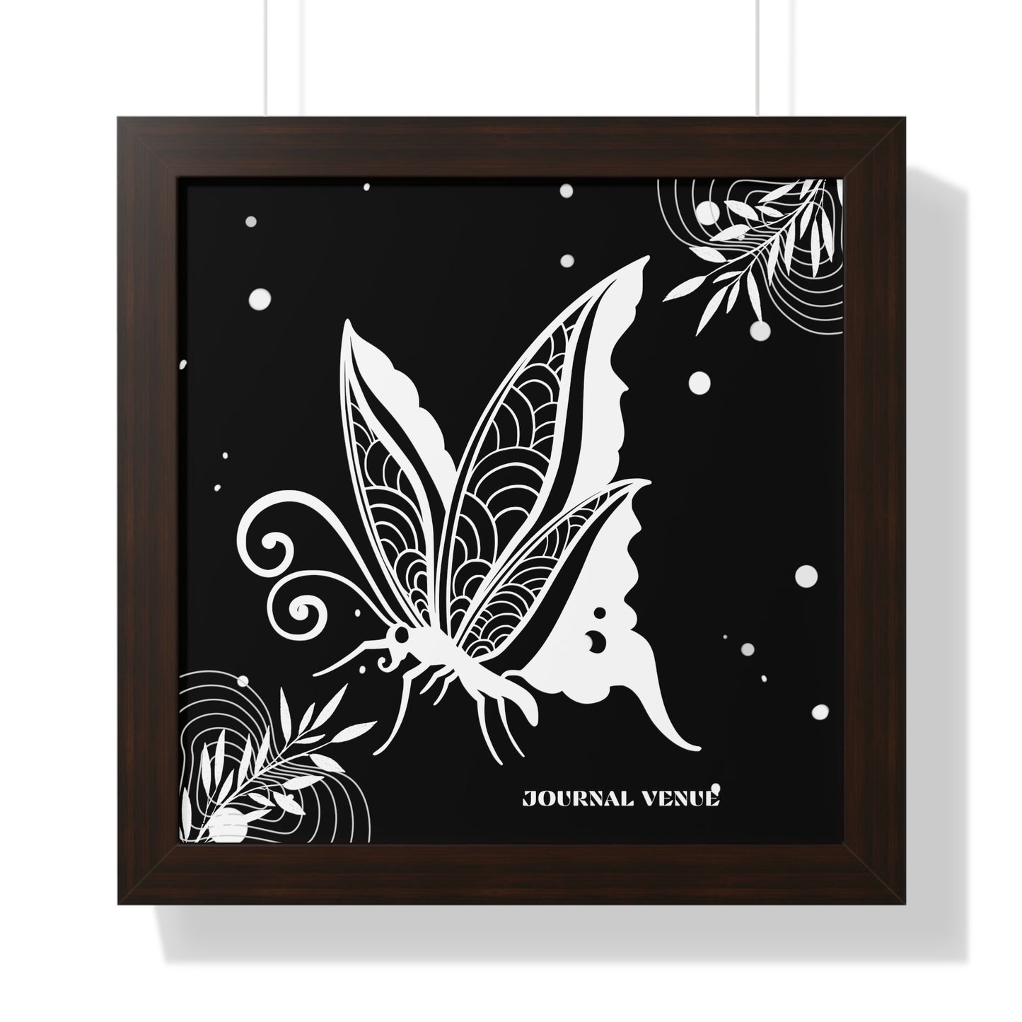  Whimsical Royal Butterfly Framed Wall Art  Poster - JOURNAL VENUE