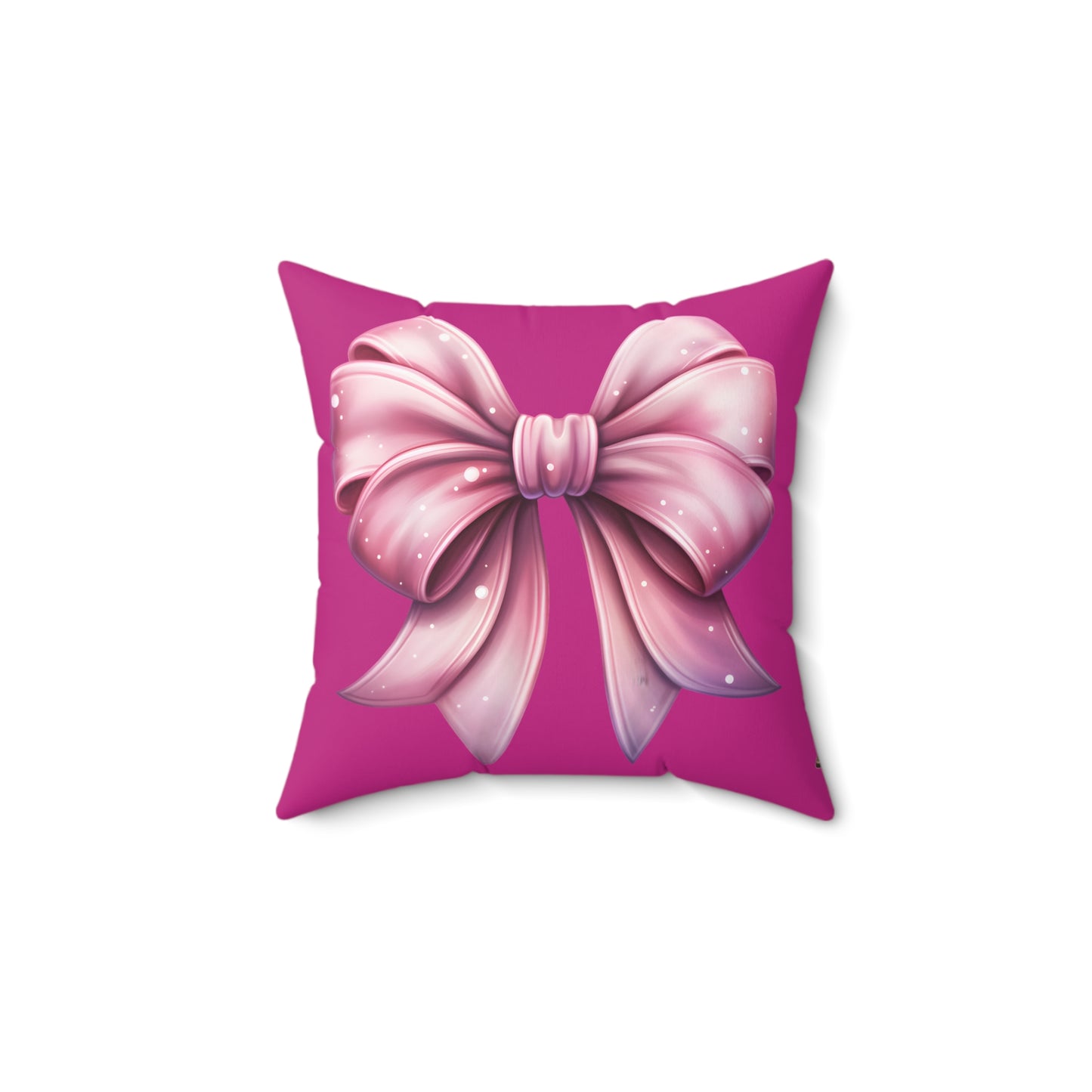 Pink Coquette & Floral Book Square Pillow - JOURNAL VENUE