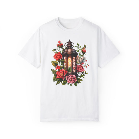 Floral Lantern Vintage T-shirt - JOURNAL VENUE