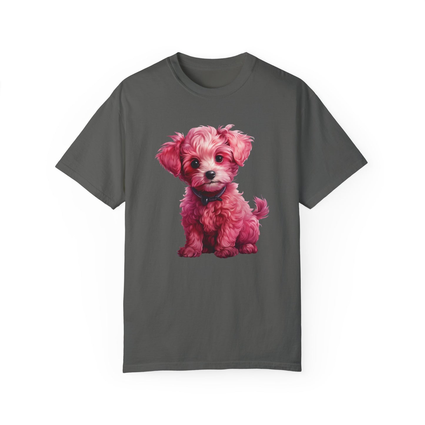 Cute Pink Poodle T-shirt - JOURNAL VENUE