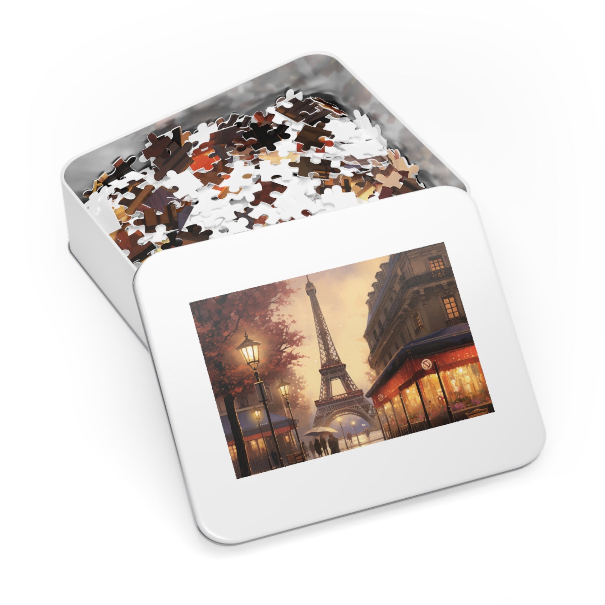 City Of Love Street Date Night Jigsaw Puzzle - JOURNAL VENUE