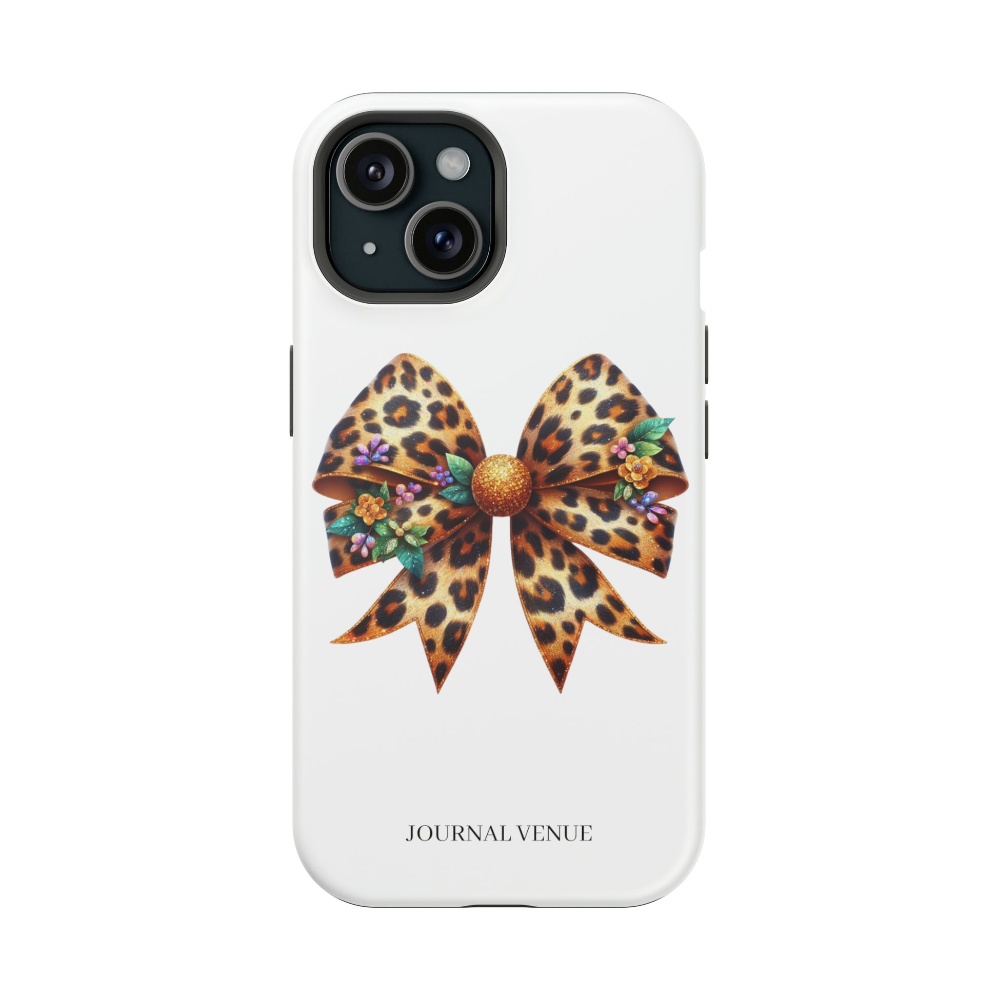 Coquette Floral Glitter Bow Iphone Cases - JOURNAL VENUE