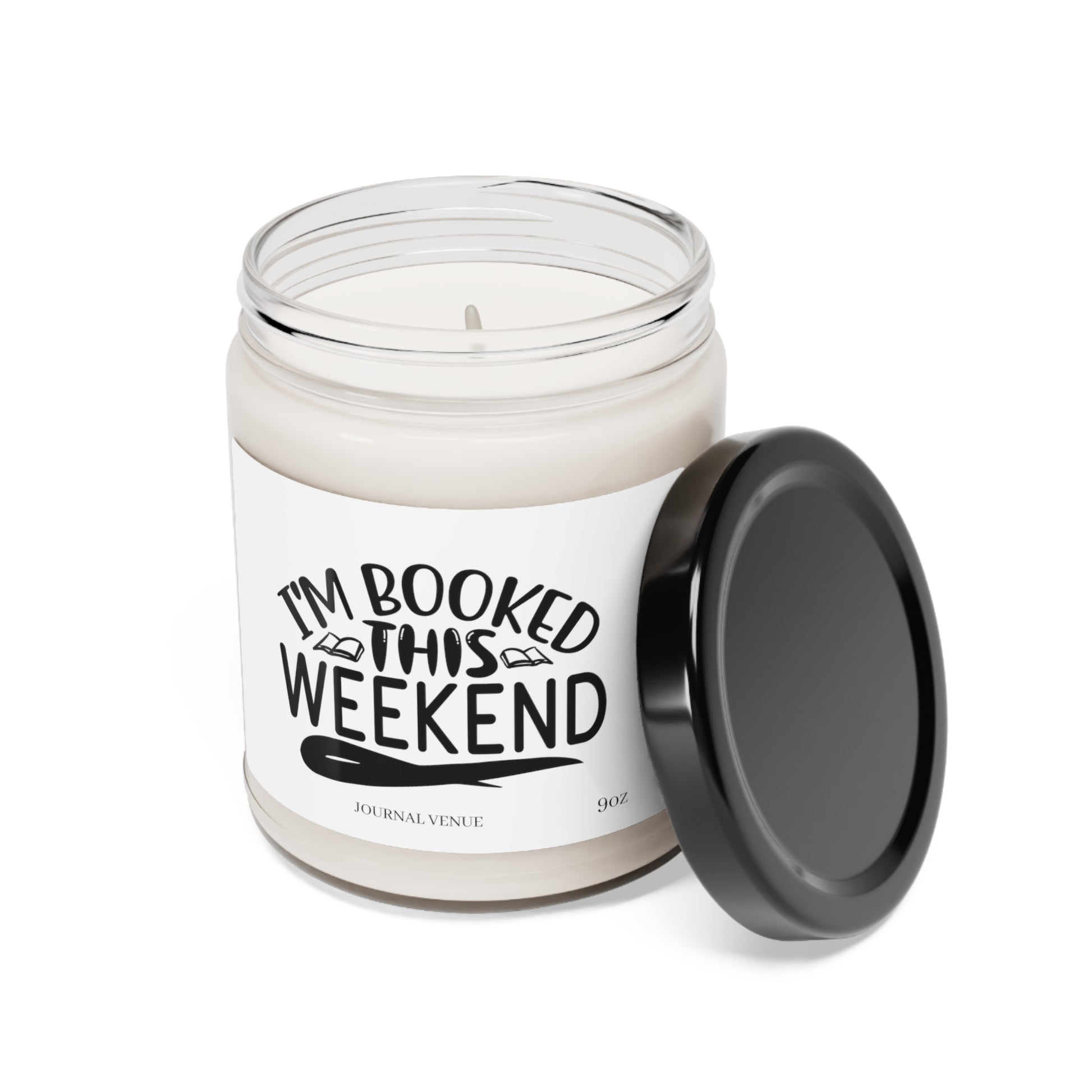 Booked This Weekend  Scented Soy Candle - JOURNAL VENUE