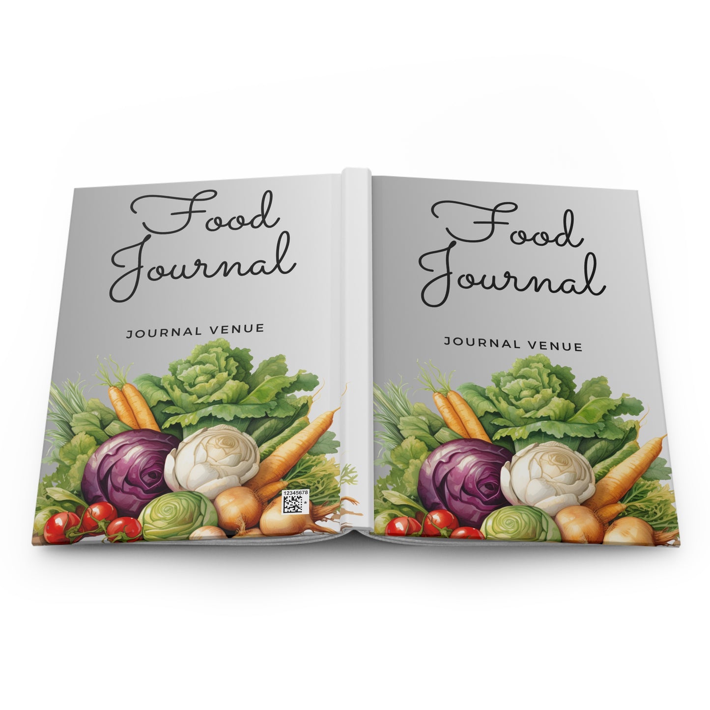 Organic Vegetable Gardening Journal - Front and Back Cover