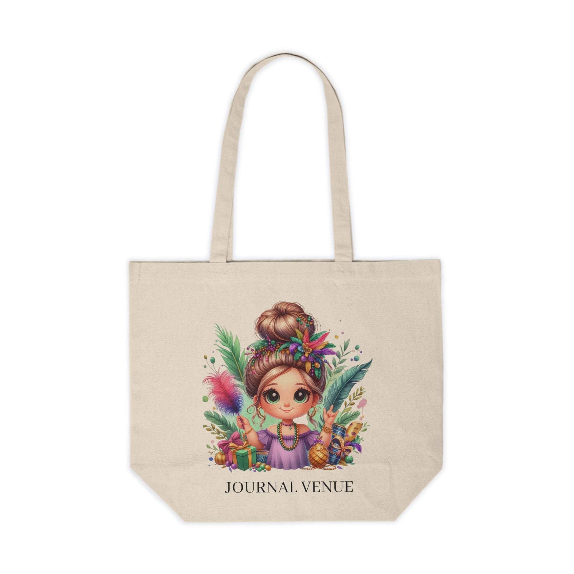 Cute Girly Shopping Tote Bag - JOURNAL VENUE