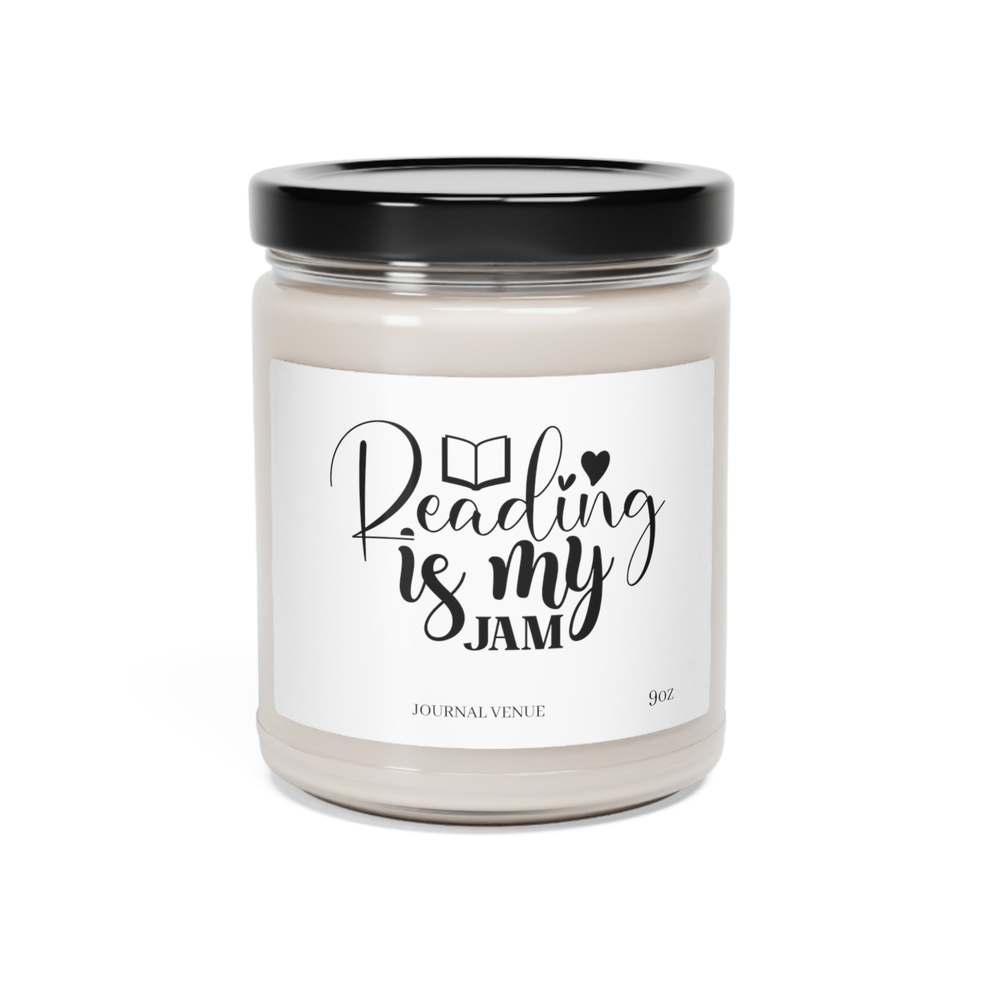 Reading is My Jam Scented Soy Candle - JOURNAL VENUE