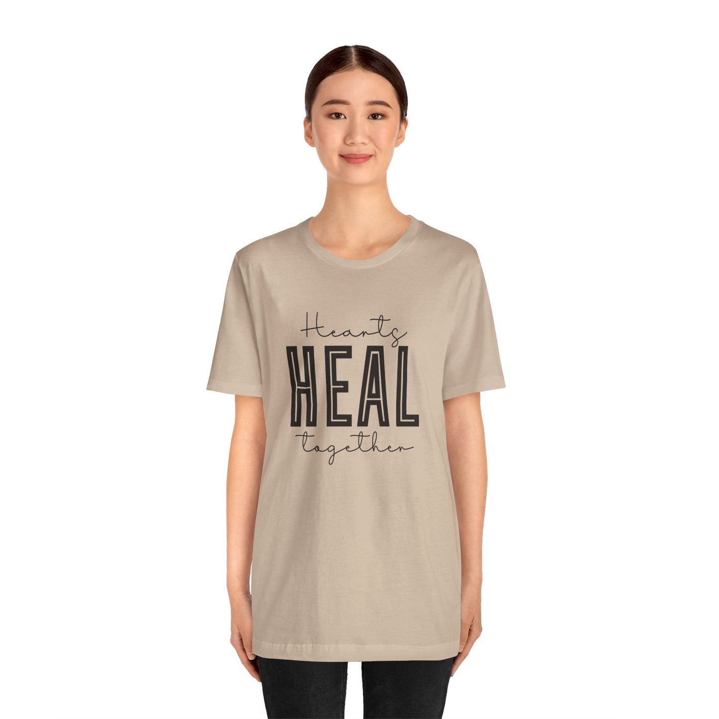 Hearts Heal Together Short Sleeve T-Shirt