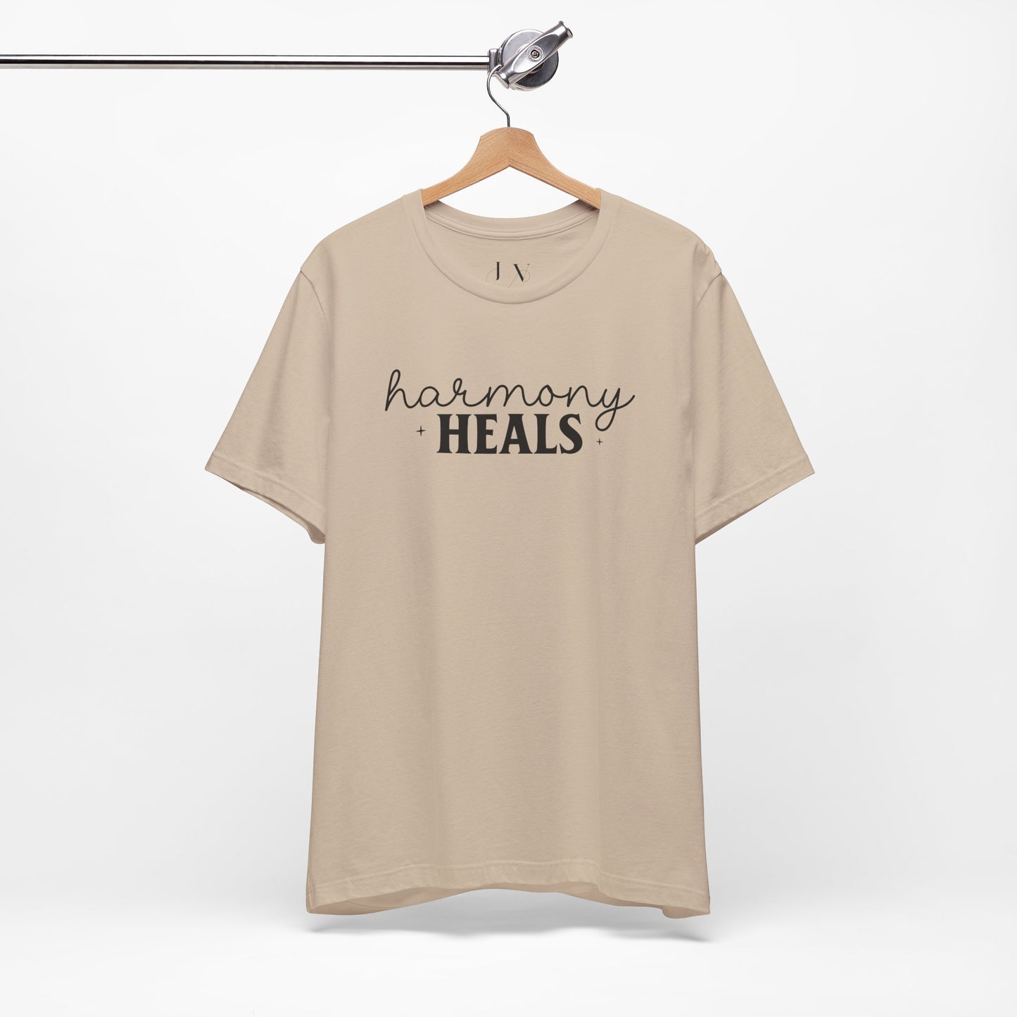 Harmony Heals Self Care Short Sleeve Tee - JOURNAL VENUE