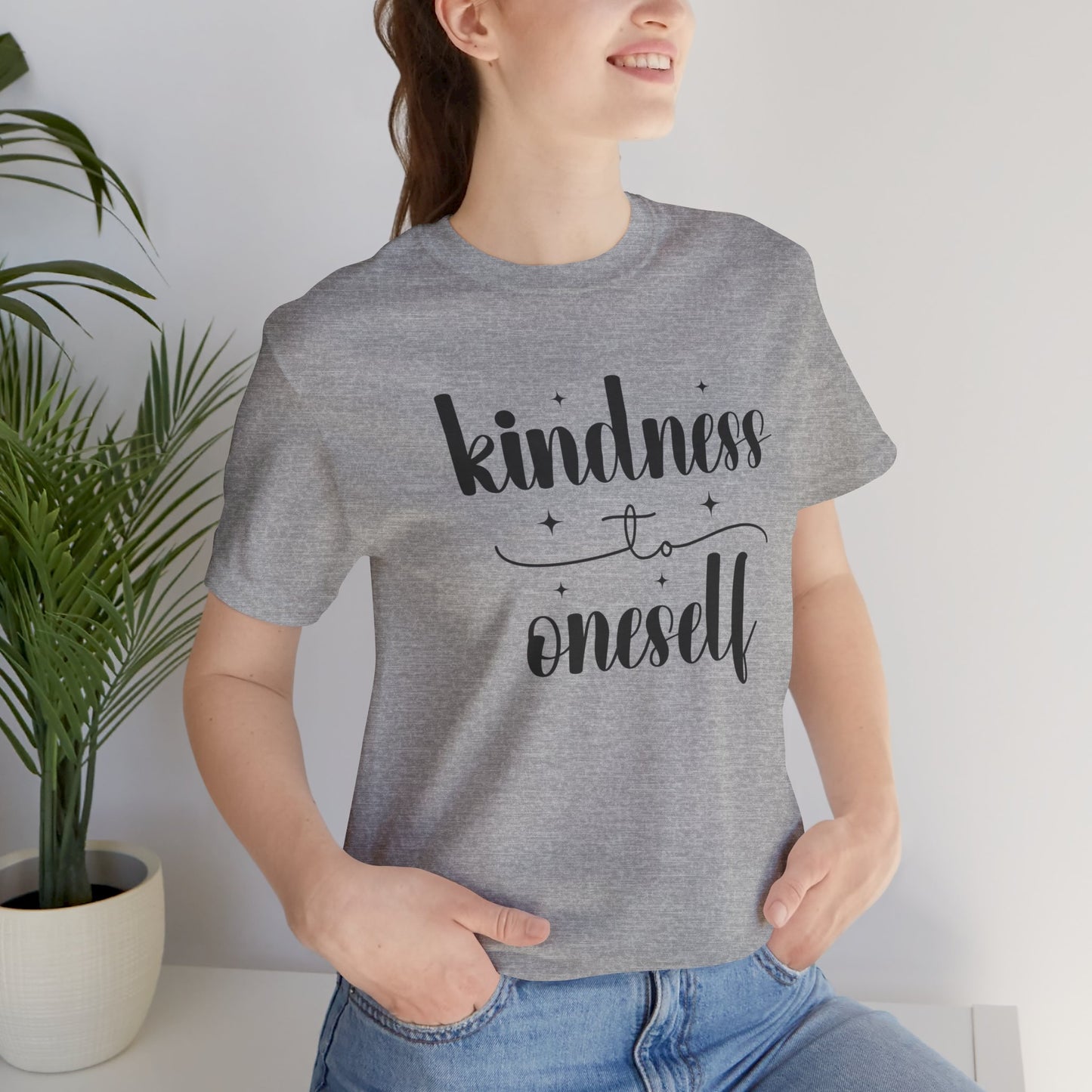 Kindness To Oneself Short Sleeve T-Shirt