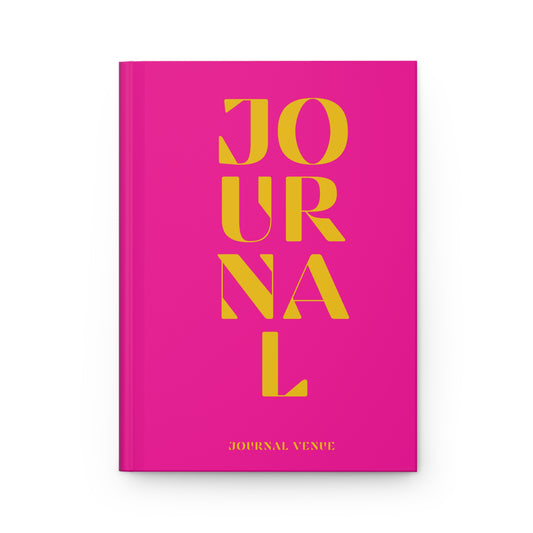 Modern Pink Journal Matte Hardcover - JOURNAL VENUE