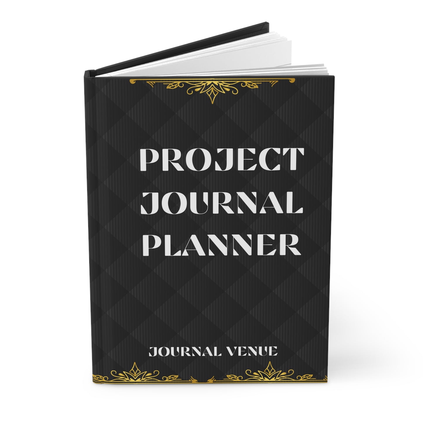 Project Journal Planner Matte Hardcover - JOURNAL VENUE