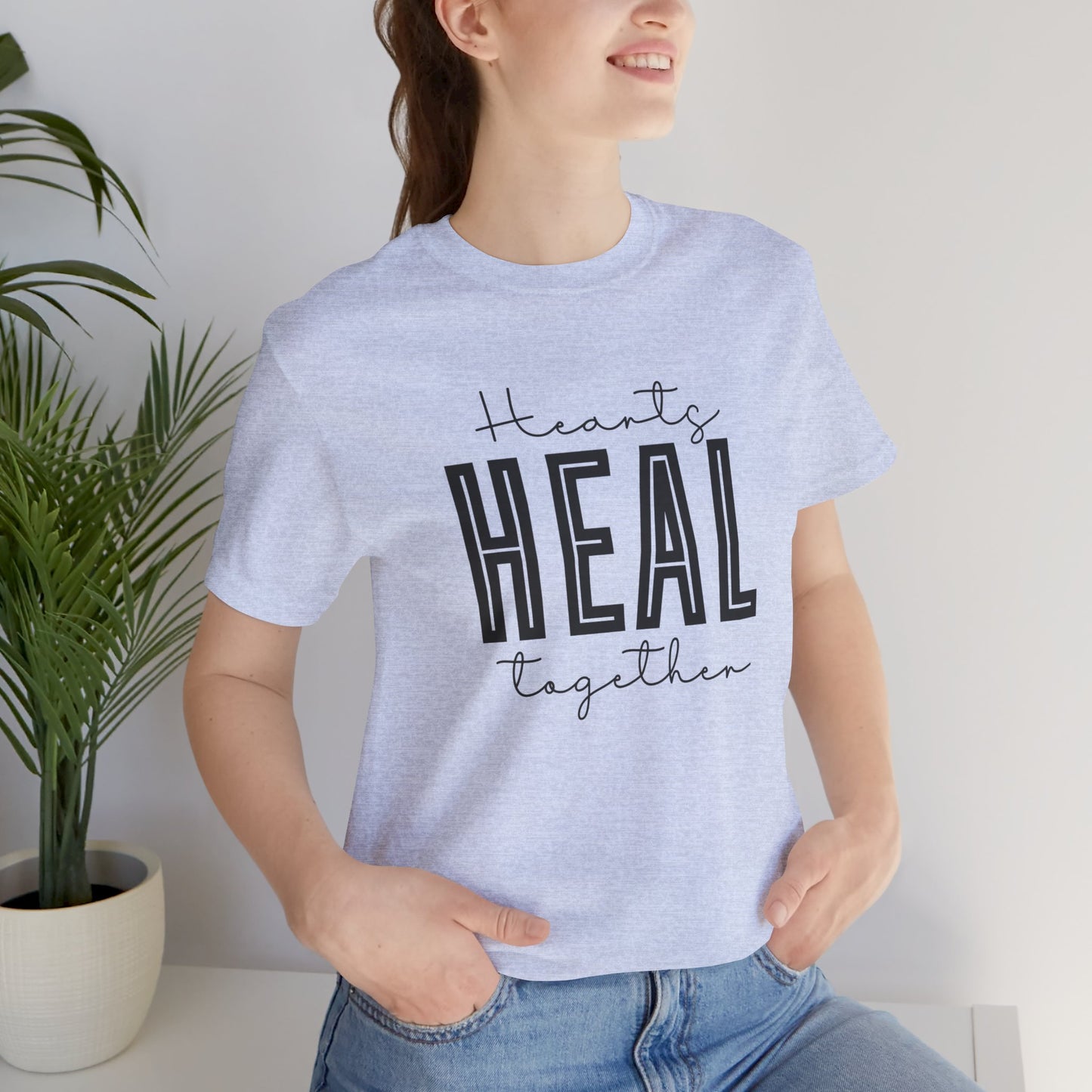 Hearts Heal Together Short Sleeve T-Shirt