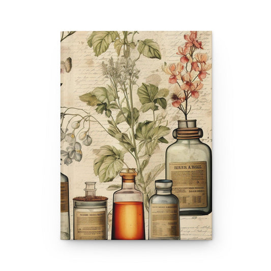 Vintage-Style Apothecary Floral Scents Journal - JOURNAL VENUEVintage-Style Apothecary Floral Scents Journal - JOURNAL VENUE