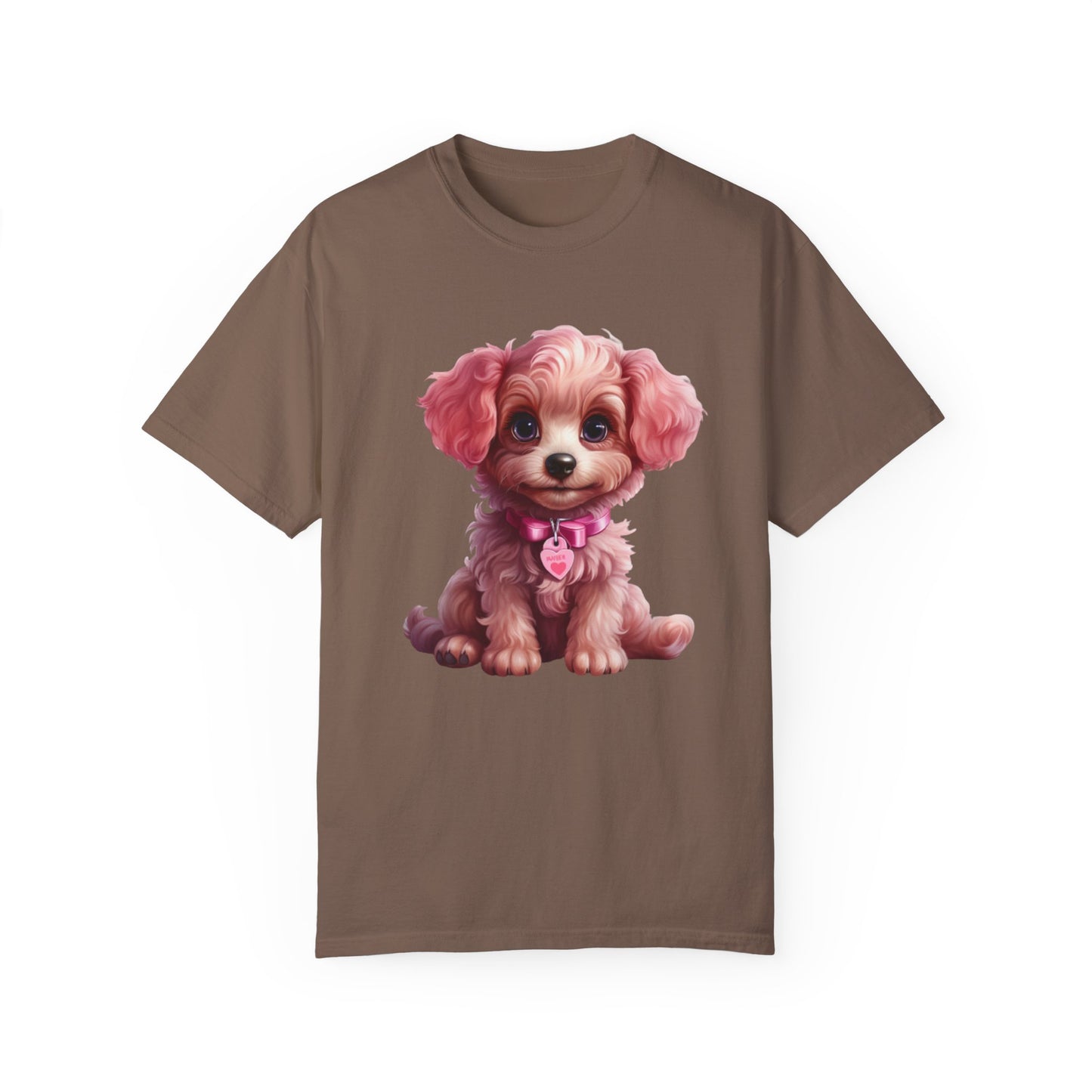 Pink Poodle Comfort Colors T-shirt - JOURNAL VENUE