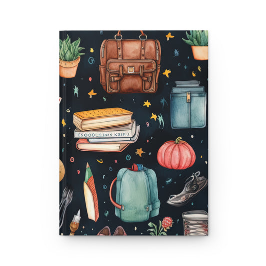 Back To School Reading Hardcover Journal - JOURNAL VENUE