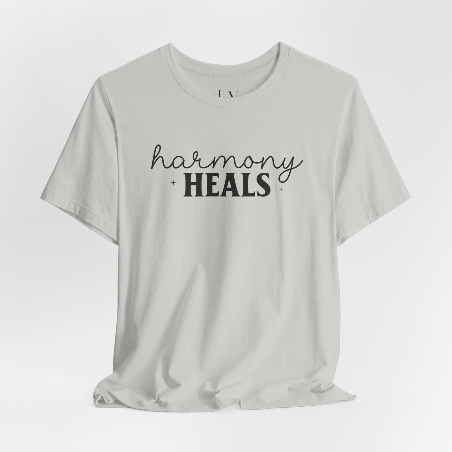 Harmony Heals Self Care Short Sleeve Tee - JOURNAL VENUE