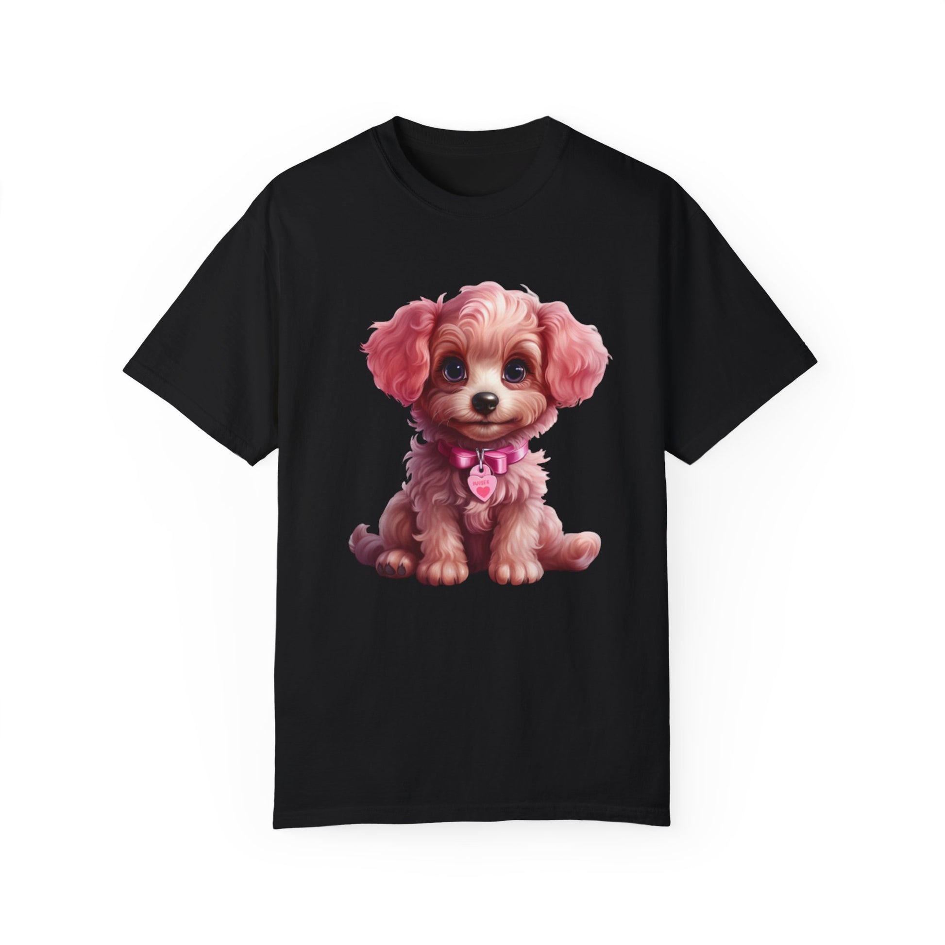 Pink Poodle Comfort Colors T-shirt - JOURNAL VENUE