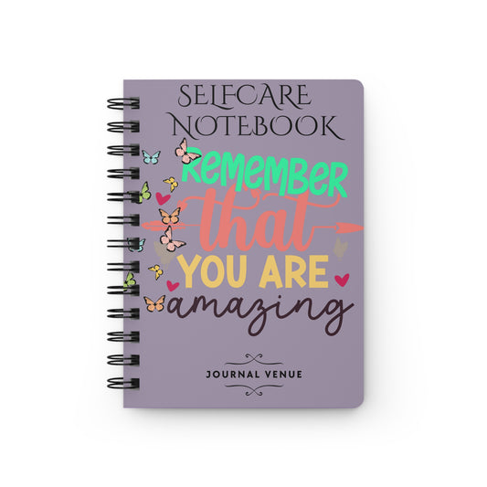 Purple Selfcare Modern Notebooks For Journaling - JOURNAL VENUE