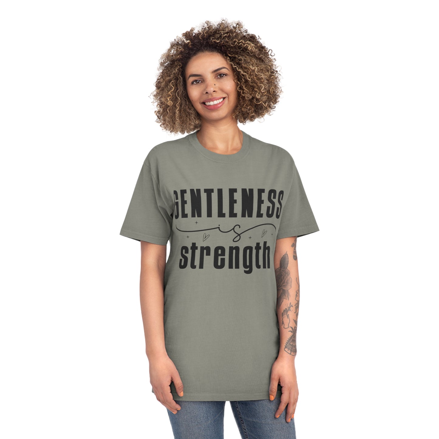 Gentleness is Strength Faded T Shirt - JOURNAL VENUE