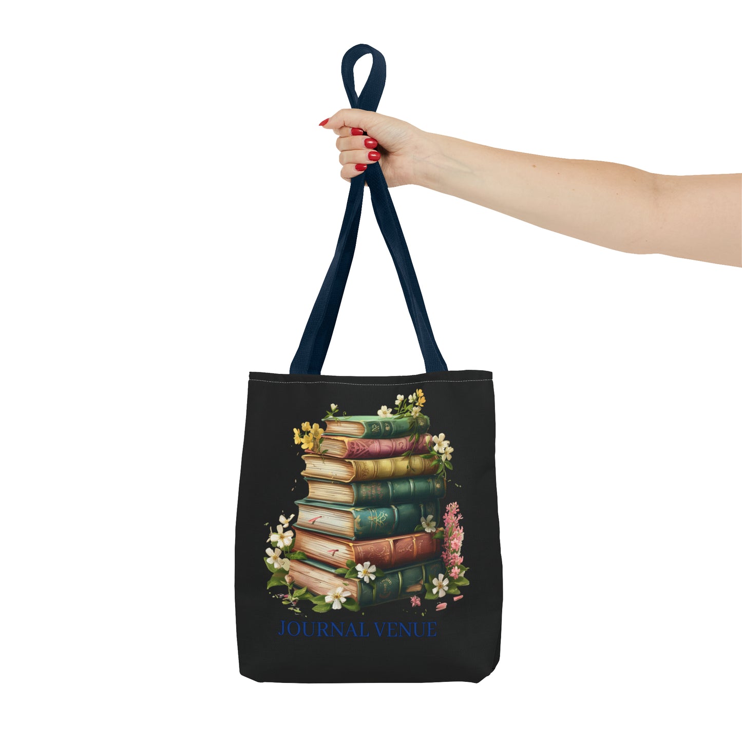 Cute Bookworm Tote Bag - JOURNAL VENUE