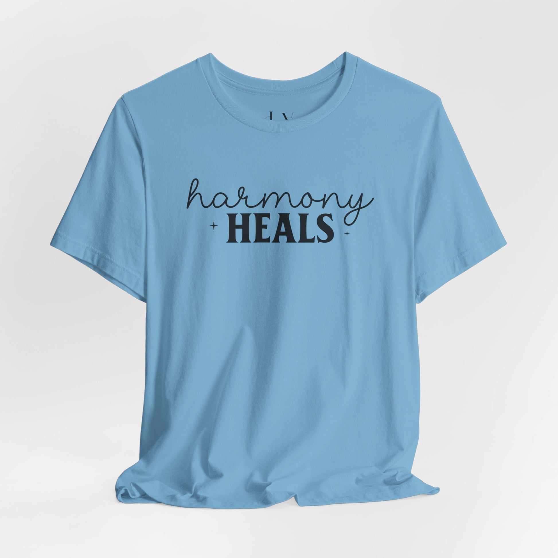 Harmony Heals Self Care Short Sleeve Tee - JOURNAL VENUE