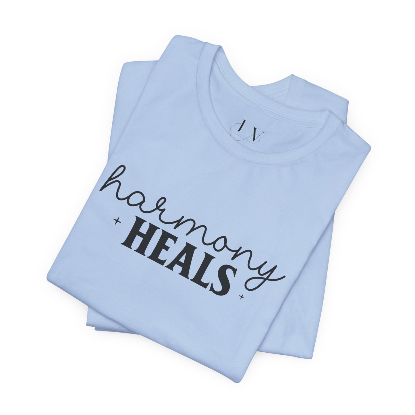 Harmony Heals Short Sleeve T Shirt - JOURNAL VENUE