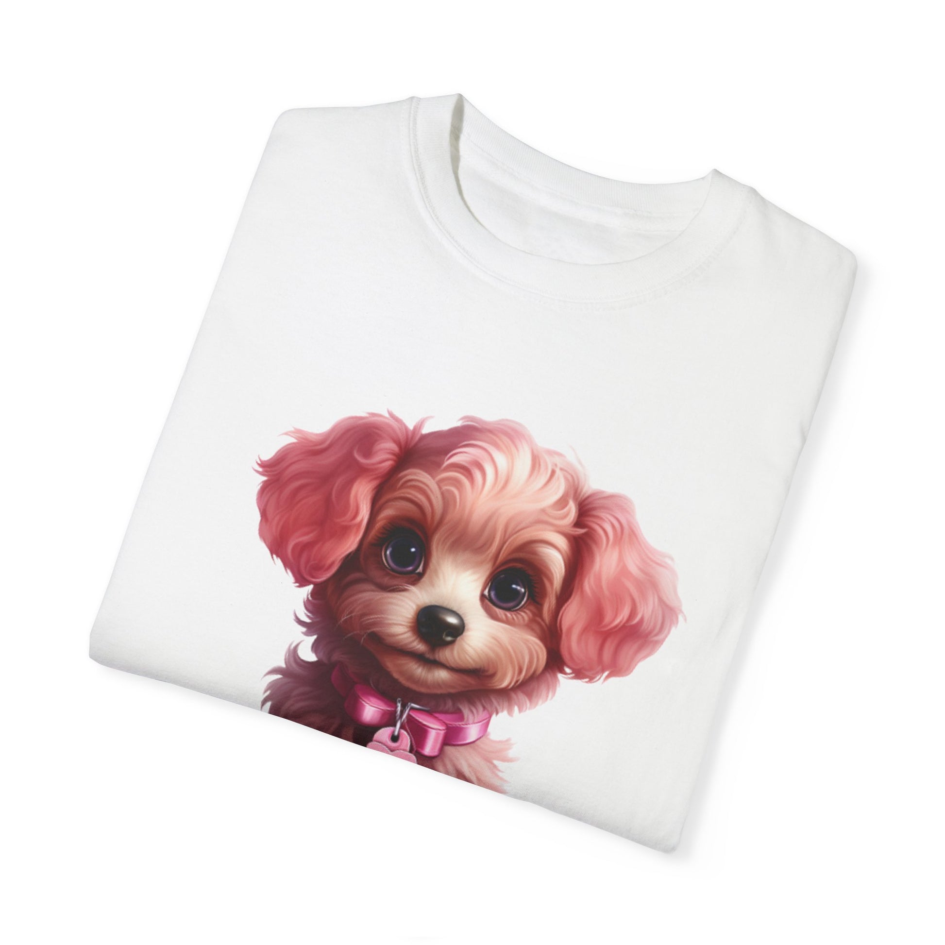 Pink Poodle Comfort Colors T-shirt - JOURNAL VENUE