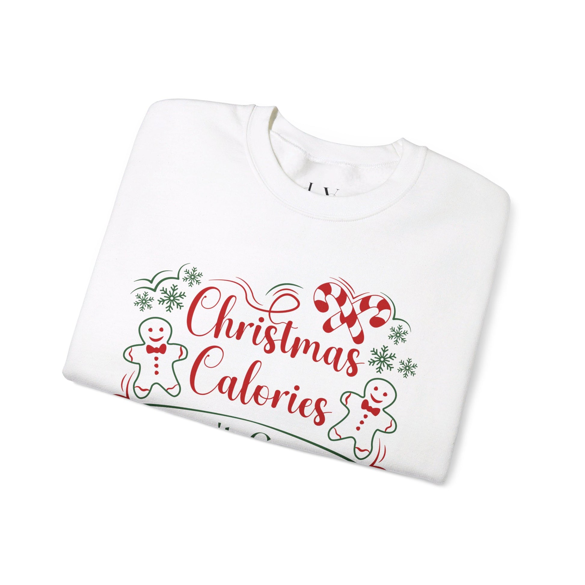 Christmas Calories Crewneck Sweatshirt - JOURNAL VENUE