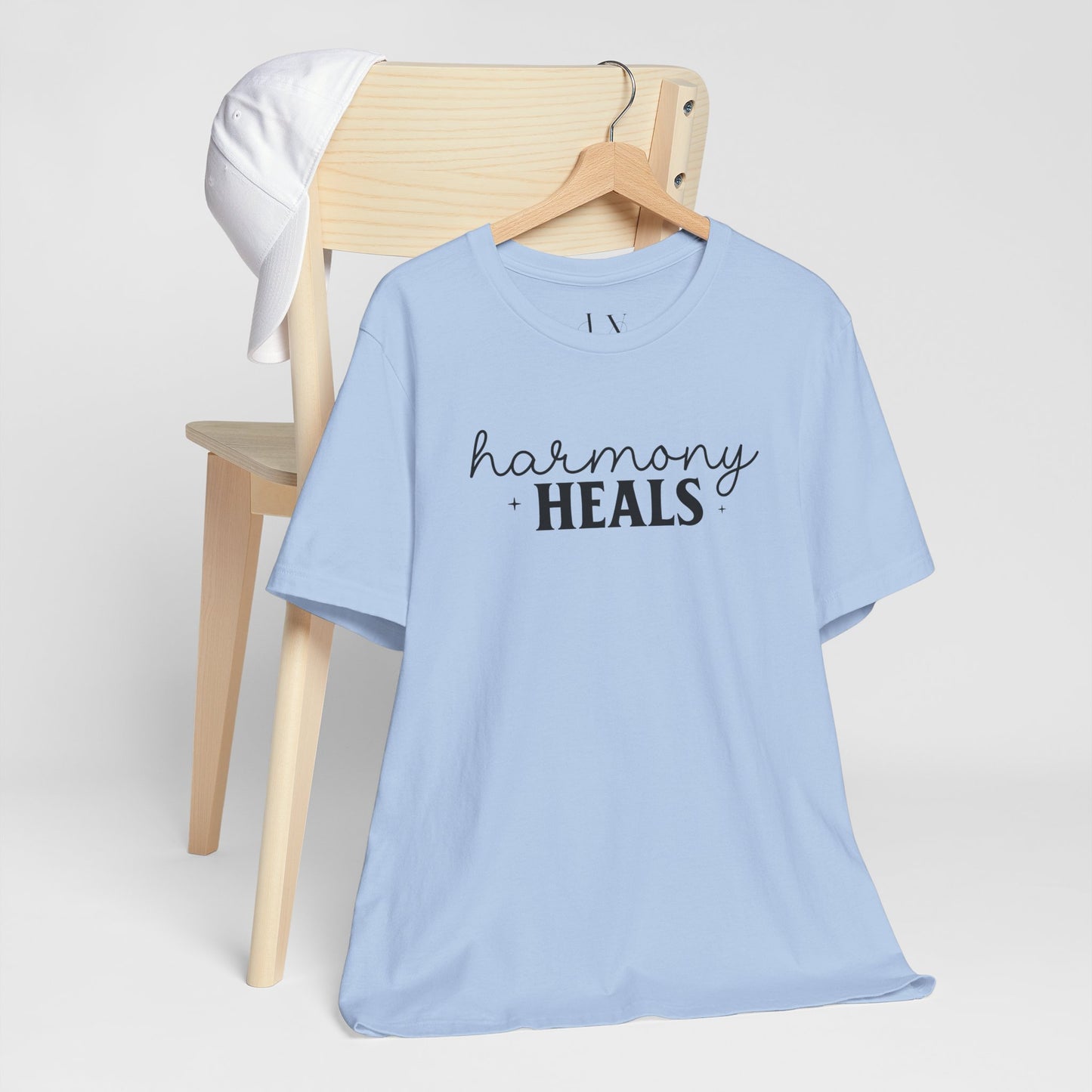 Harmony Heals Self Care Short Sleeve Tee - JOURNAL VENUE