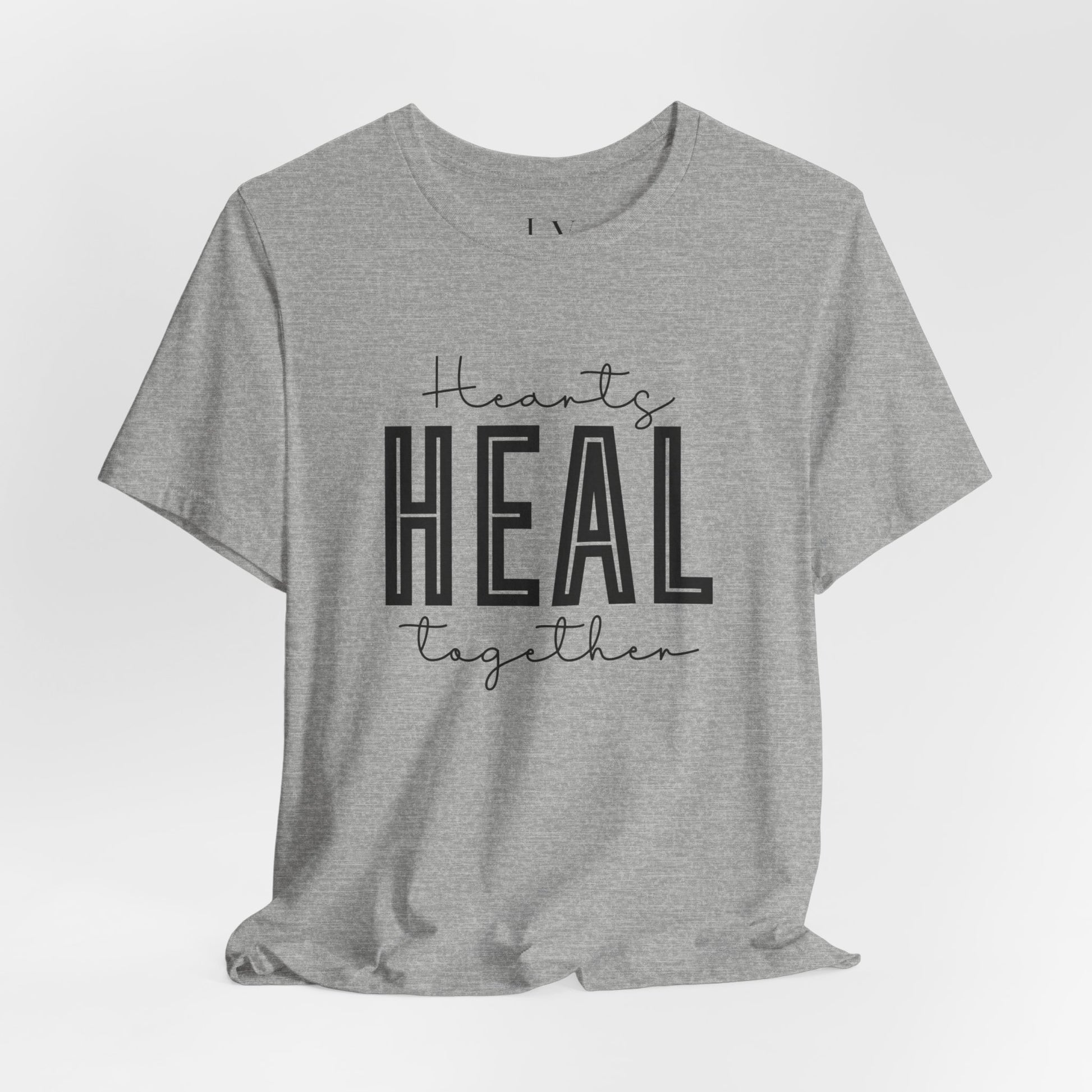 Hearts Heal Together Short Sleeve T-Shirt- JOURNAL VENUE