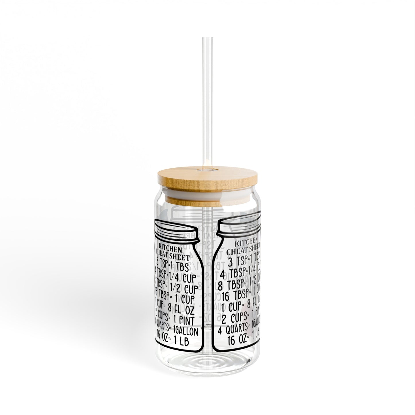 Kitchen Conversion Coquette Coffee Glass Tumbler - JOURNAL VENUE