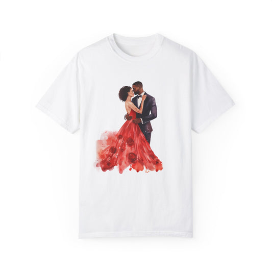 Anniversary Vintage Couples Unisex T-shirt : White - JOURNAL VENUE