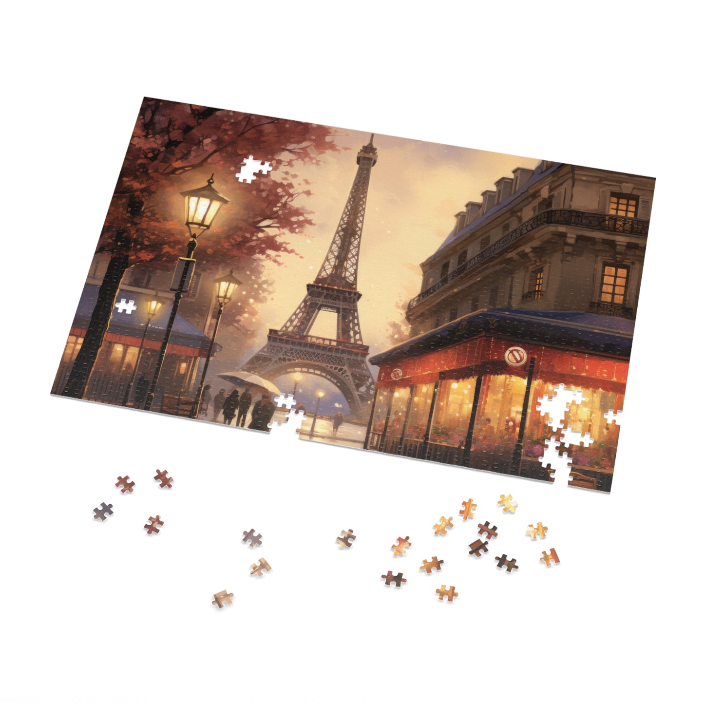 City Of Love Street Date Night Jigsaw Puzzle - JOURNAL VENUE