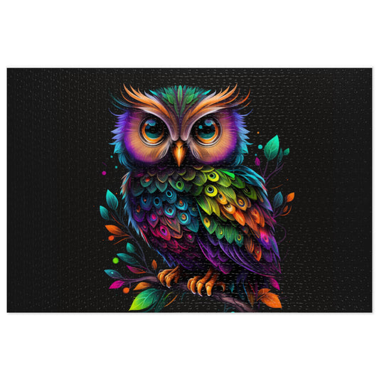 Colorful Owl Jigsaw Puzzle - JOURNAL VENUE