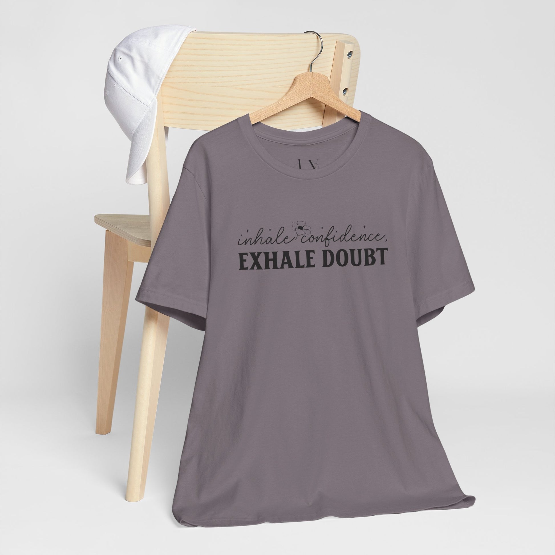 Inhale Confidence Exhale Doubt T-Shirt - JOURNAL VENUE