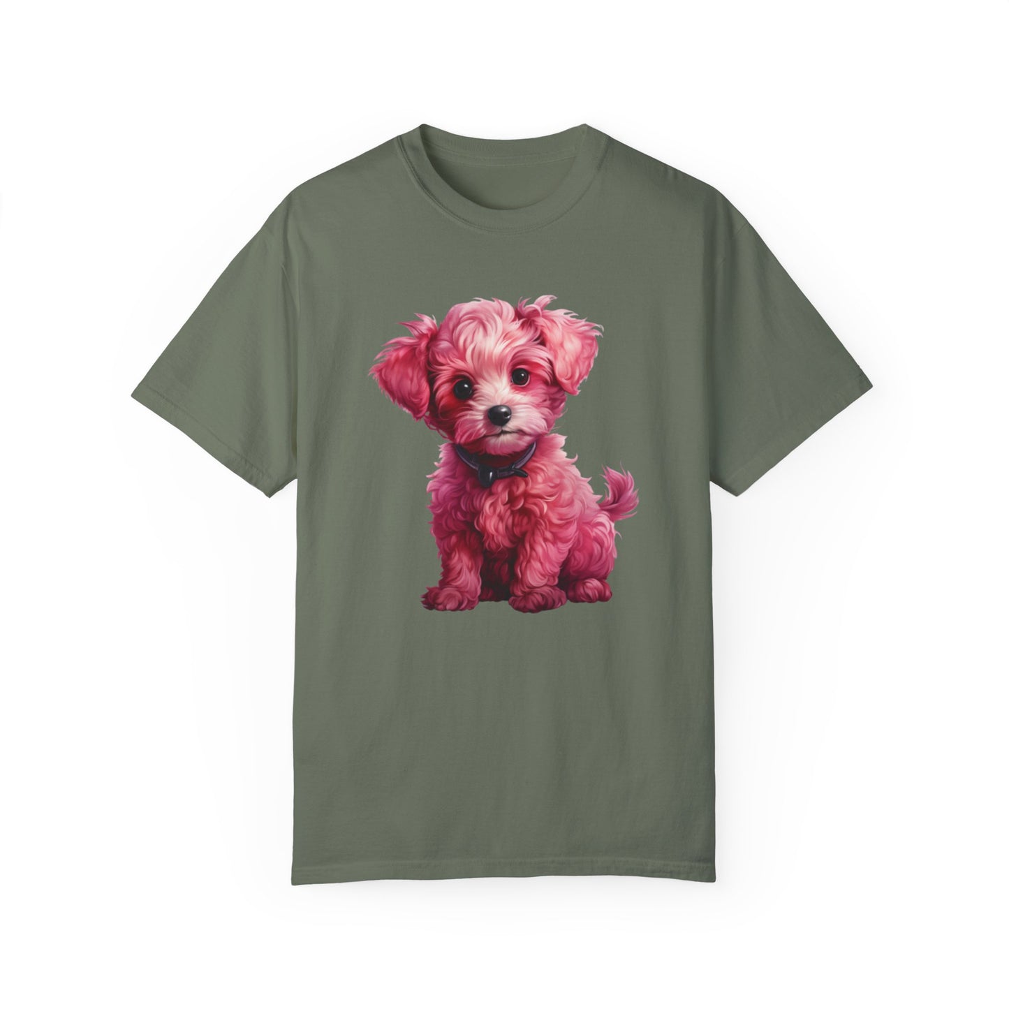 Cute Pink Poodle T-shirt - JOURNAL VENUE