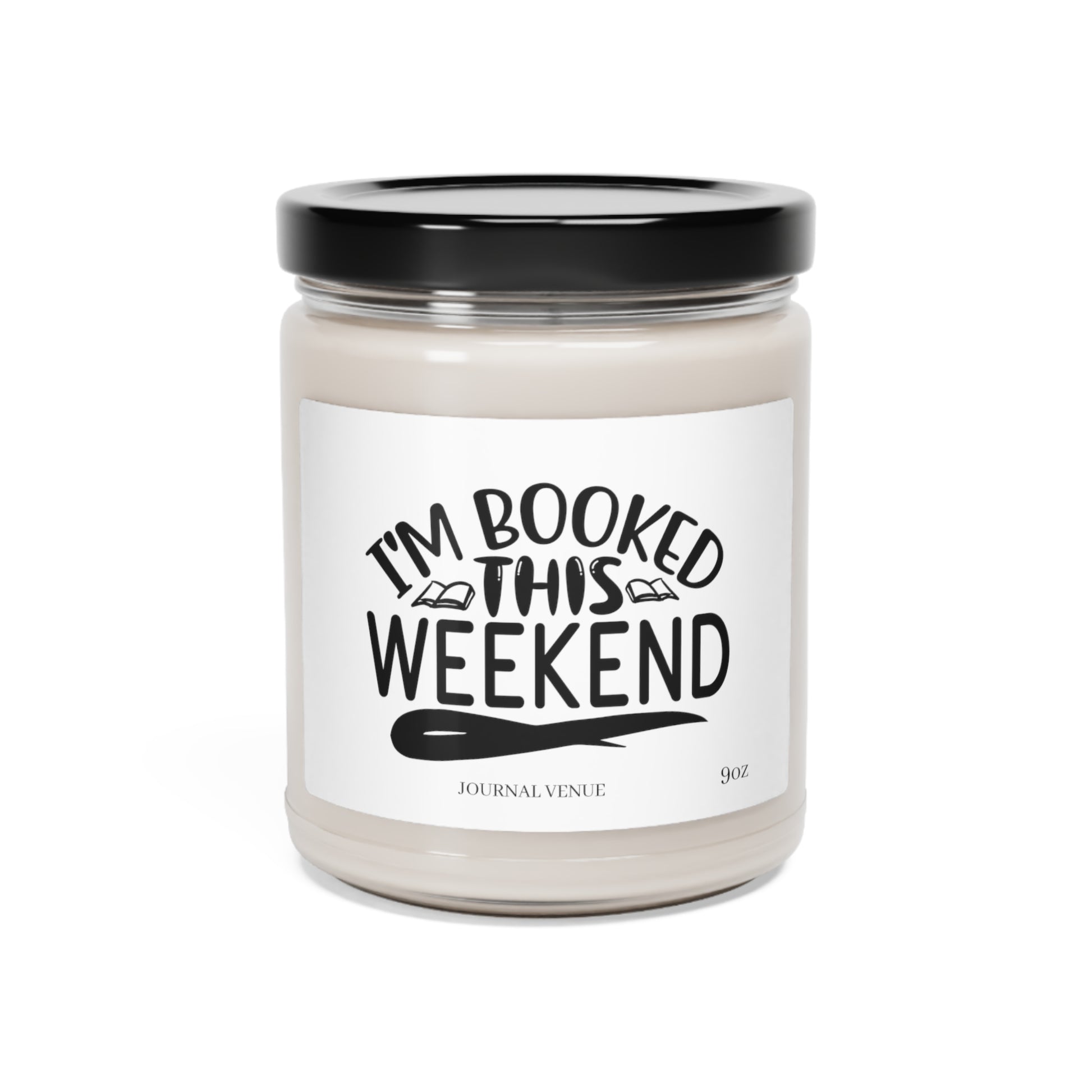 Booked This Weekend  Scented Soy Candle - JOURNAL VENUE