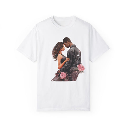 Vintage Couples T-Shirt -Couples Vintage Honeymoon  Unisex T-shirt - Front- JOURNAL VENUE