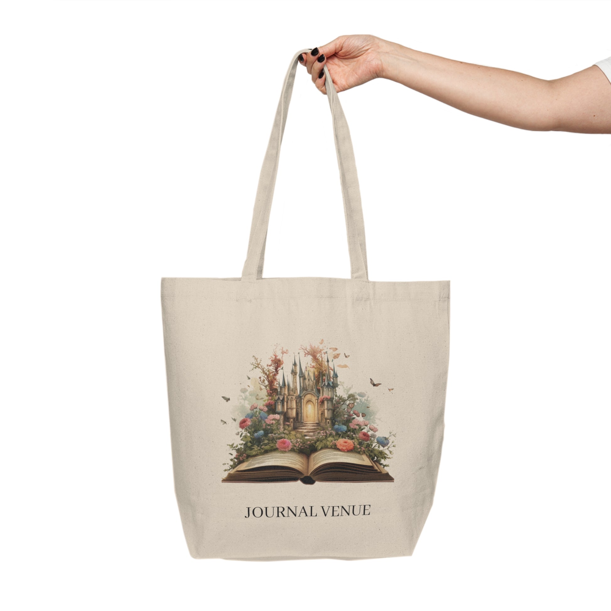 Fairytale Book Lover Shopping Tote Bag - JOURNAL VENUE