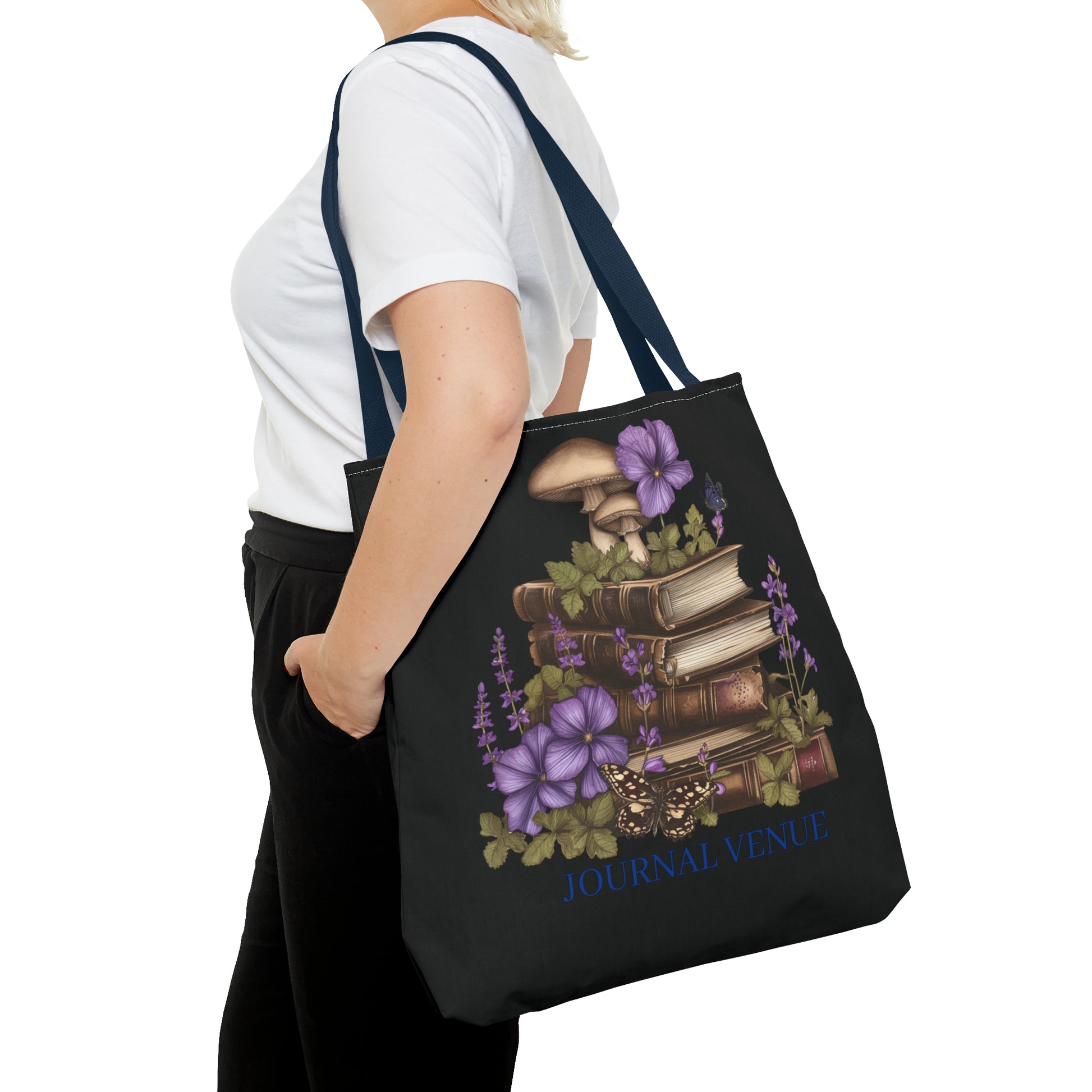 Bookworm Shopping Tote Bag - JOURNAL VENUE