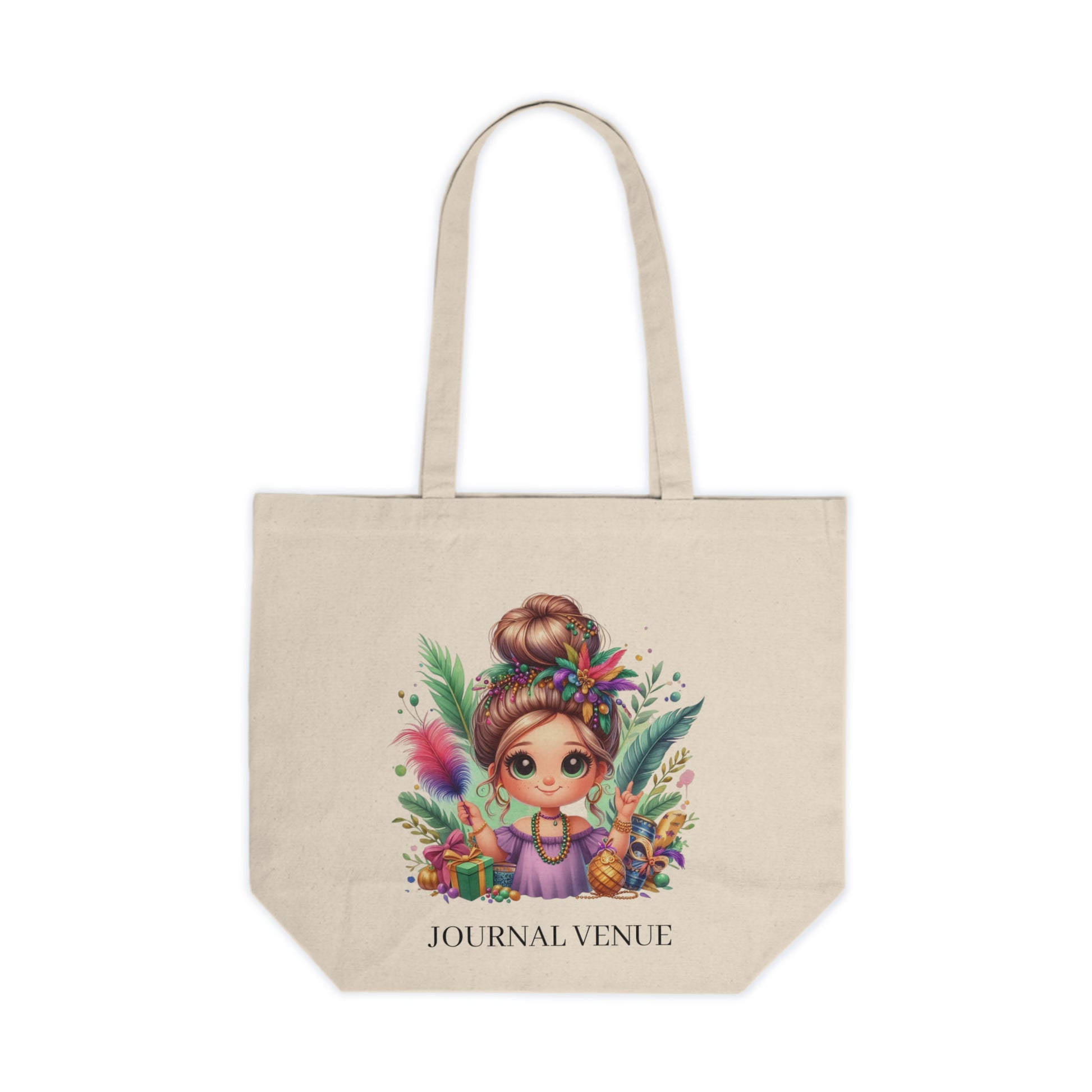 Cute Girly Shopping Tote Bag - JOURNAL VENUE